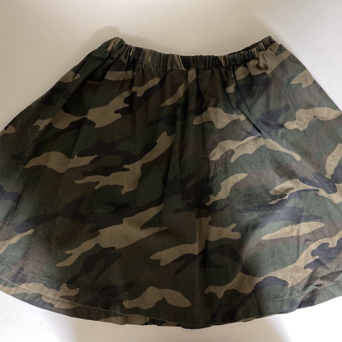 INGNI 迷彩柄 フレアスカート拍卖