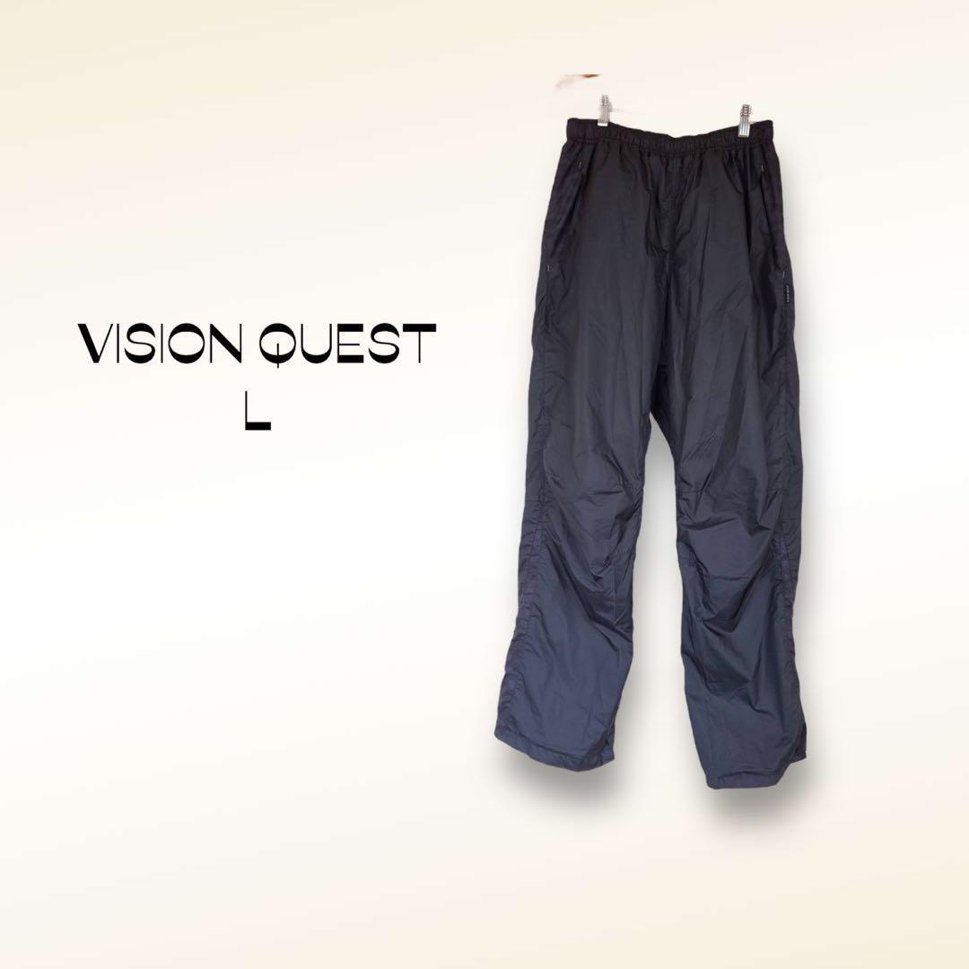 ビジョンクエスト VISION QUEST パンツ【L】総ゴム 黒拍卖