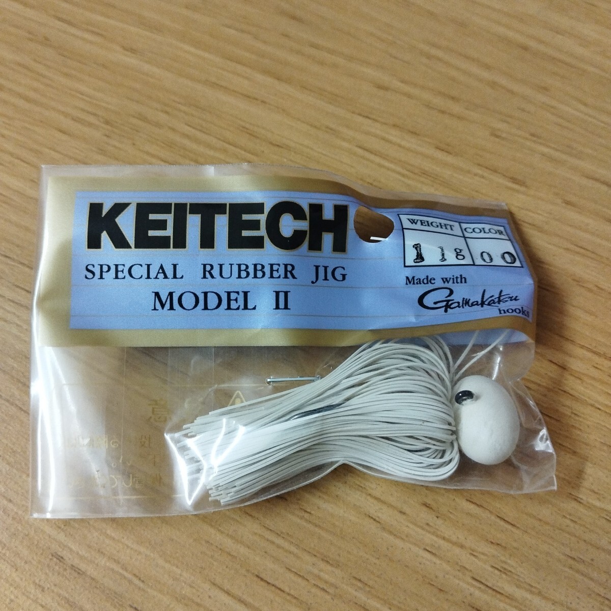 ケイテック スペシャル ラバージグホワイト11グラム未使用品拍卖