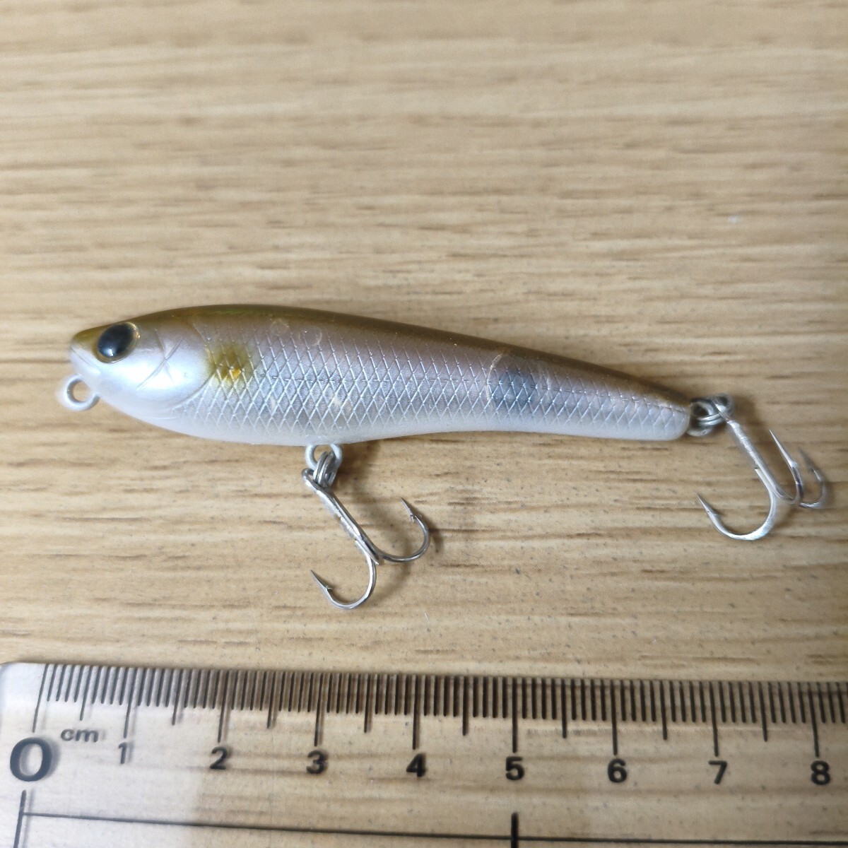 エバーグリーン美品コンバットペンシルjrワカサギカラー拍卖