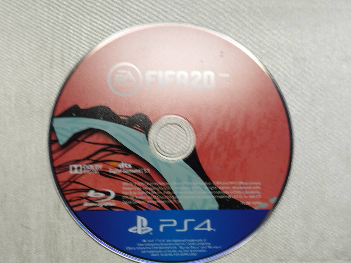 中古品/欠品有り PS4ソフト FIFA 20 ディスク単品拍卖