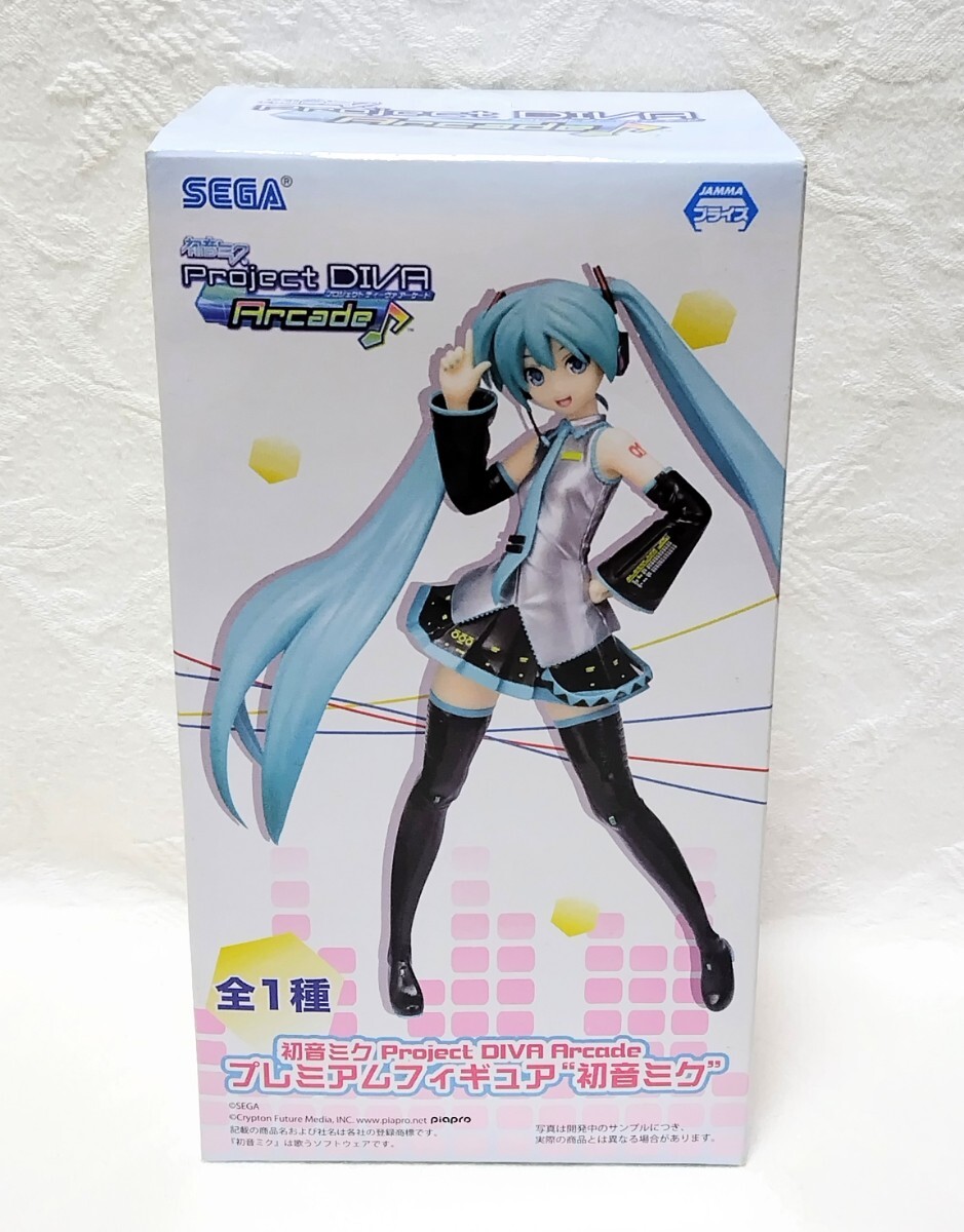 【新品未開封】初音ミク Project DIVA Arcade プレミアムフィギュア プライズ拍卖