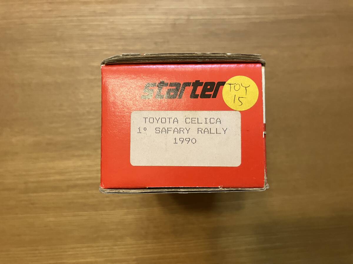 ※ 1/43キット starter トヨタ・セリカ GT-Four #3 B.ワルデガルド組 サファリ・ラリー優勝 1990拍卖