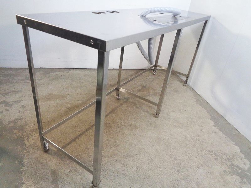 ★※◆CL0821 | サーバー台 作業台 ステンレス W1800×D500×H850mm 中古 業務用 ワークテーブル拍卖