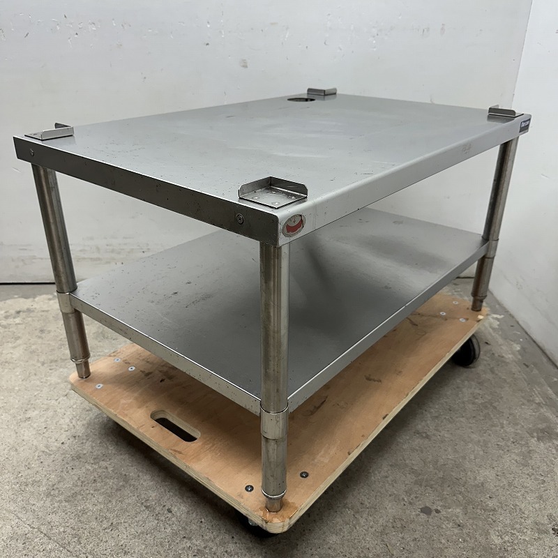 ★ED2108 | ガス台 マルゼン ステンレス W900×D600×H500mm 業務用 厨房用 作業台 中古拍卖