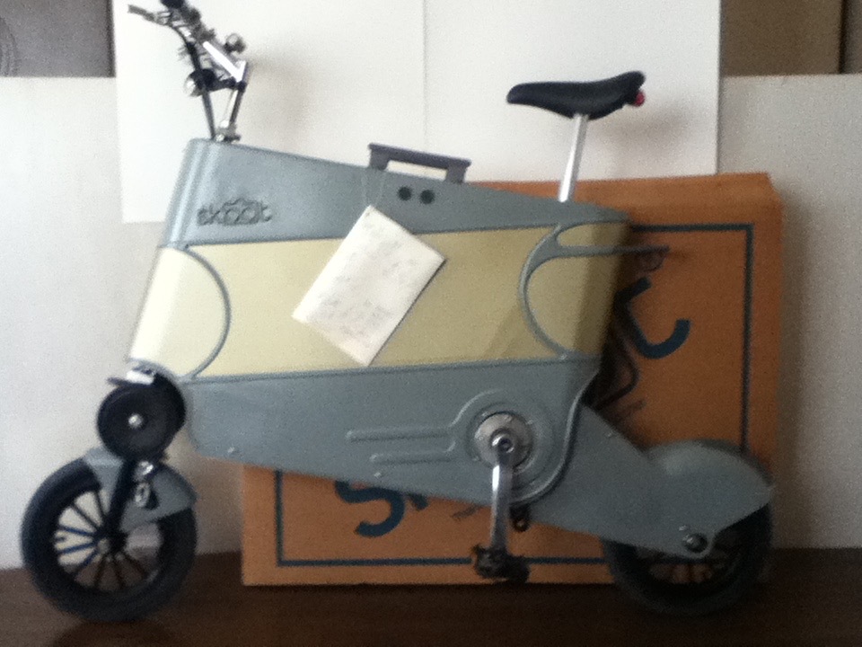 SKOOT スクート 折りたたみ自転車 2001 英国製 未使用 箱付拍卖