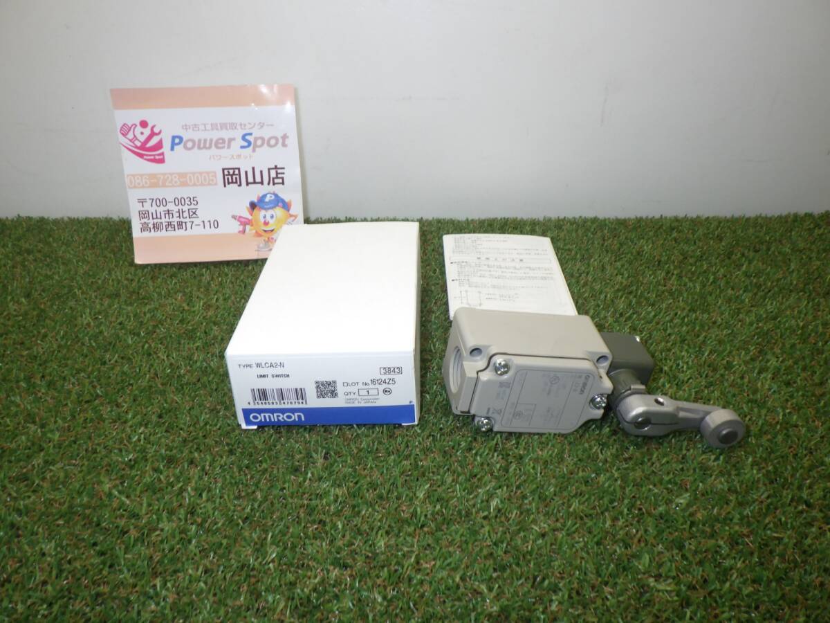 【送料600円】長期保管品★OMRON(オムロン) 2回路リミットスイッチ WLCA2-N 未使用品 241029拍卖