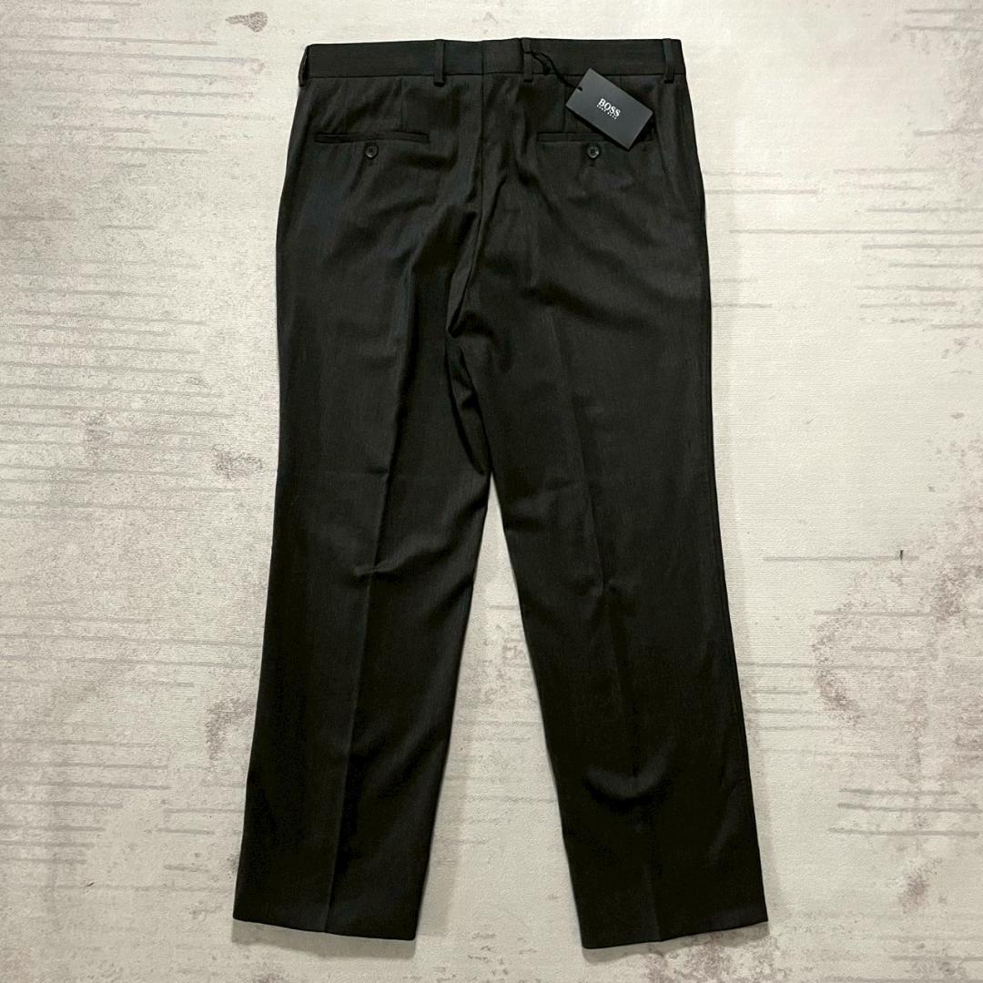 新品 HUGO BOSS スラックス 50 ユーロ製 超上質 ヴァージンウール拍卖