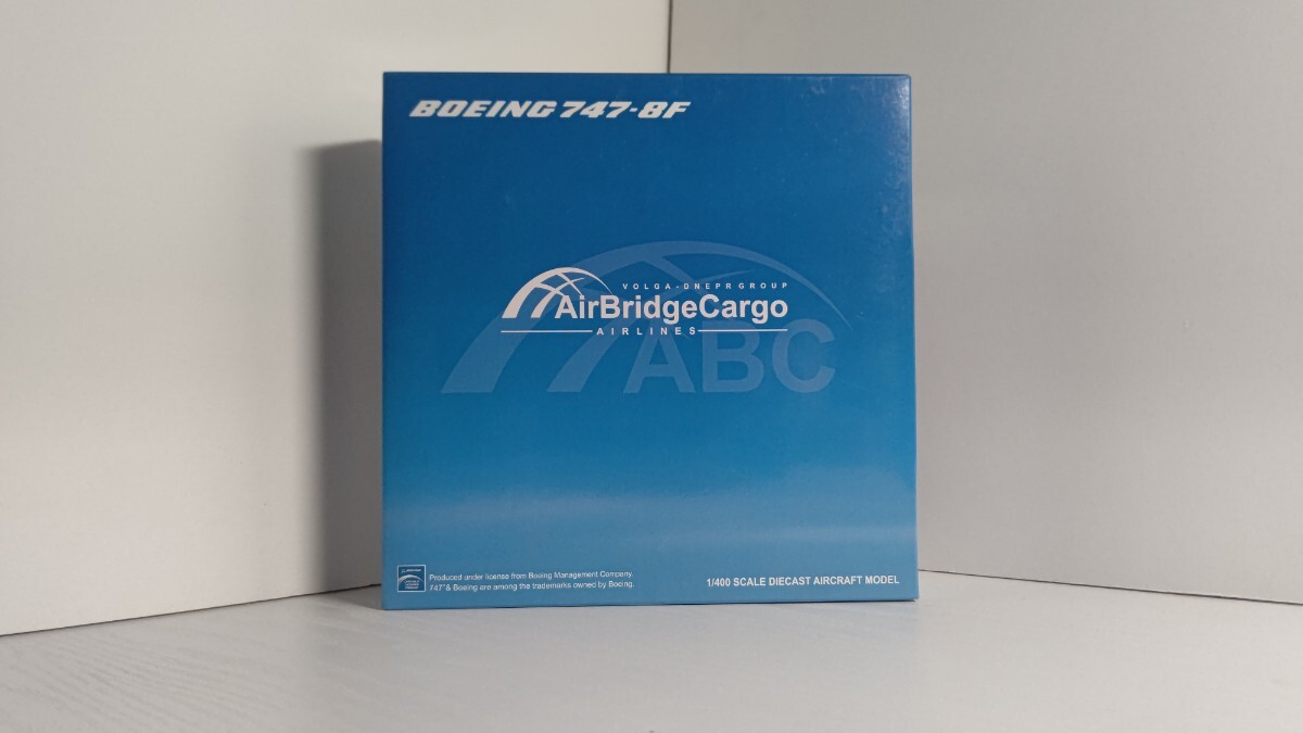 1/400 JC WINGS AirBridge Cargo Airlines BOEING 747-8F 貨物機拍卖