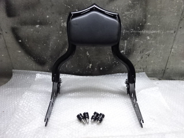 社外 M8 ソフテイル ブレイクアウト ファットボーイ WINGS CUSTOM デタッチャブル バックレスト 検 ハーレー シーシーバー FXBRS FLFBS 拍卖