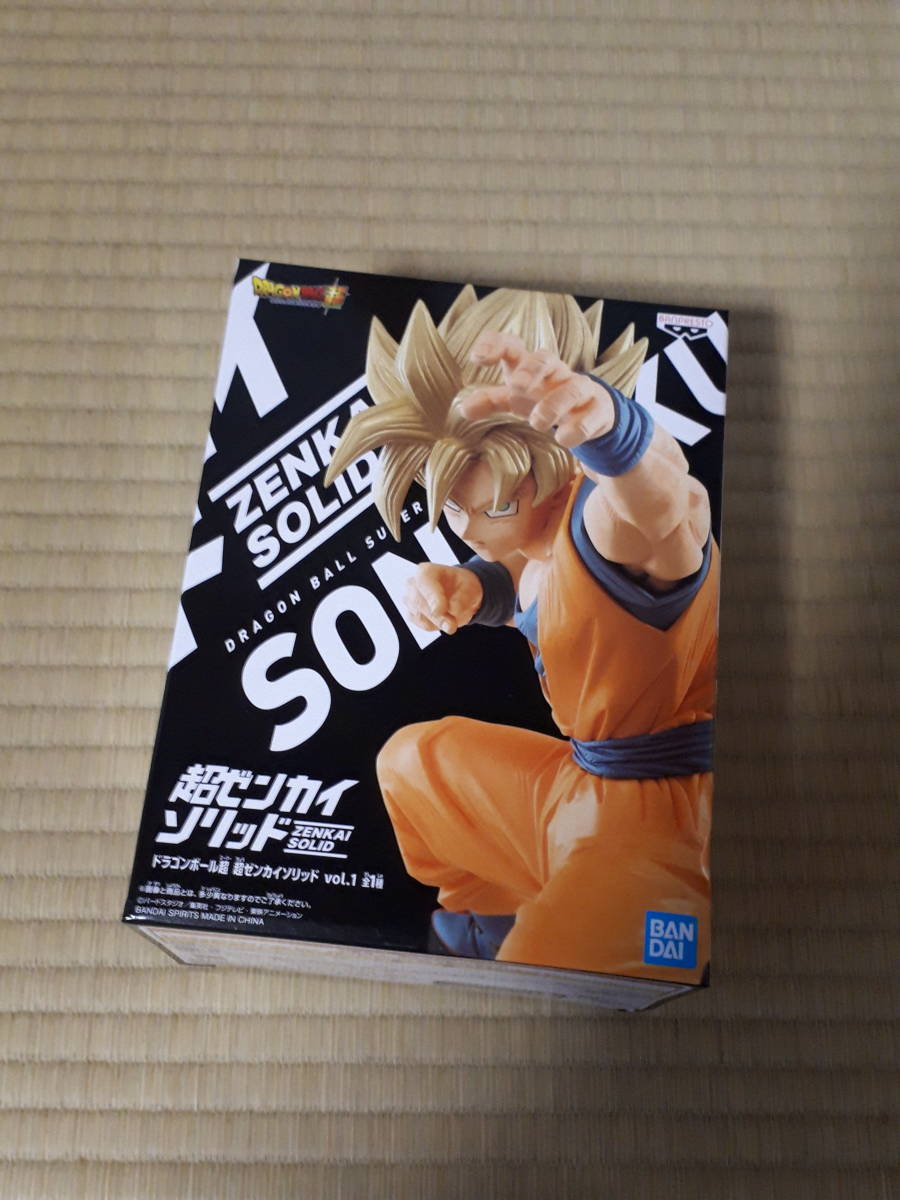 新品未開封 ドラゴンボール超 超ゼンカイソリッド vol.1 孫悟空拍卖