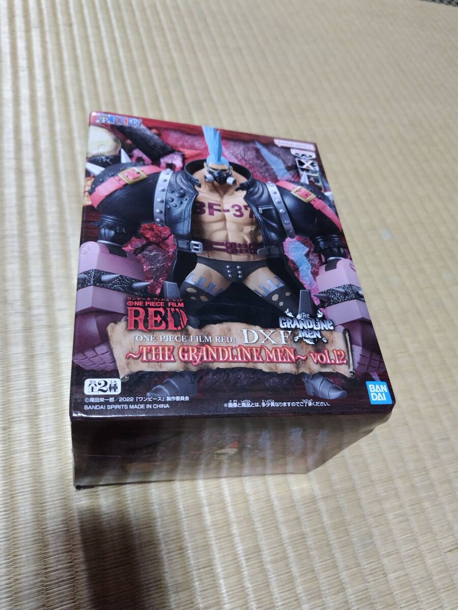 新品未開封 DXF THE GRANDLINE MEN vol.12 ワンピース FILM RED フランキー拍卖