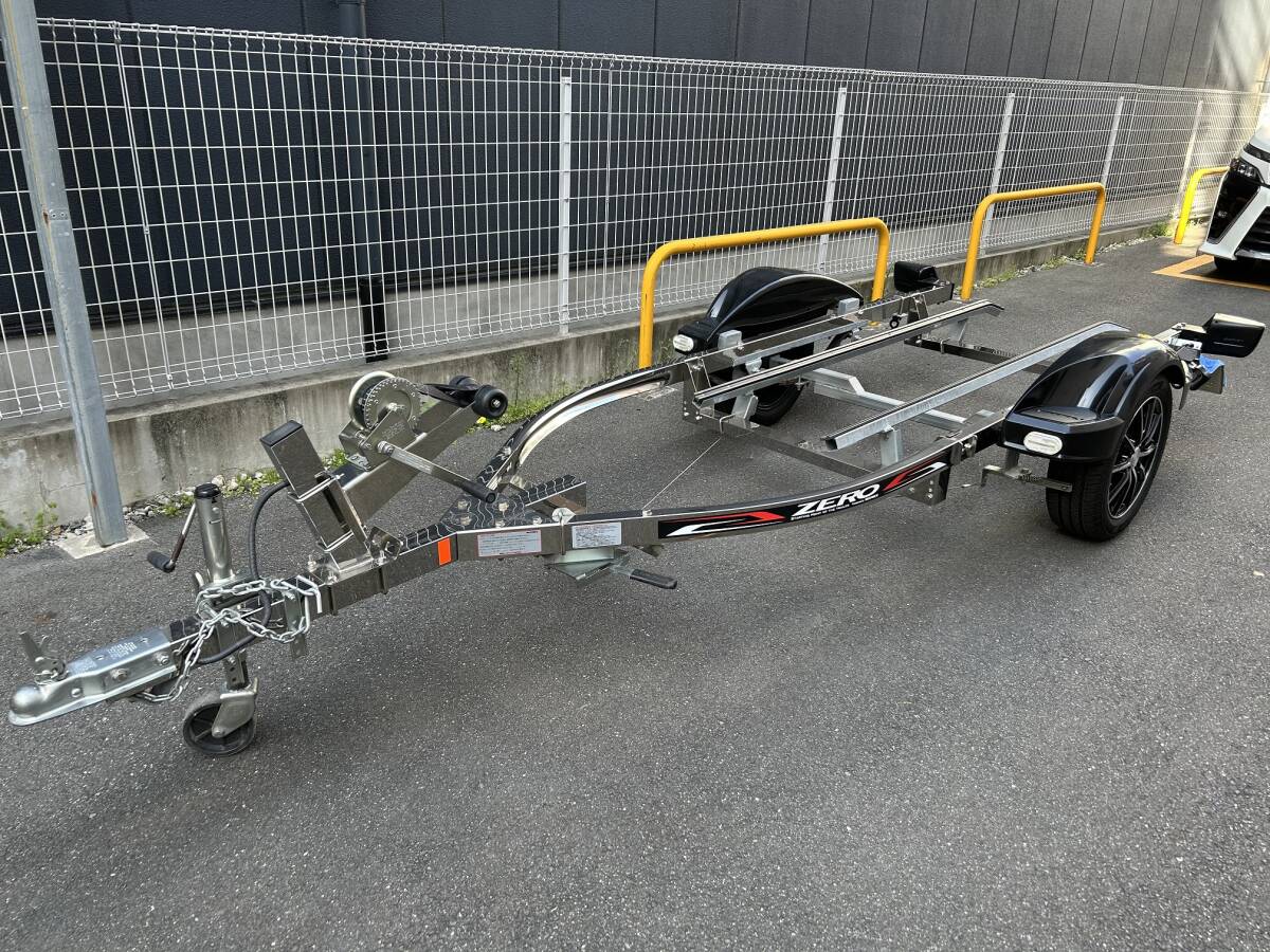 ★愛知★令和3年 2021年 ステンレス ソレックス ゼロ トレーラー SOREX ZERO 500S 最大積載500Kg ジェット SEADOO シードゥ RXT RXP拍卖