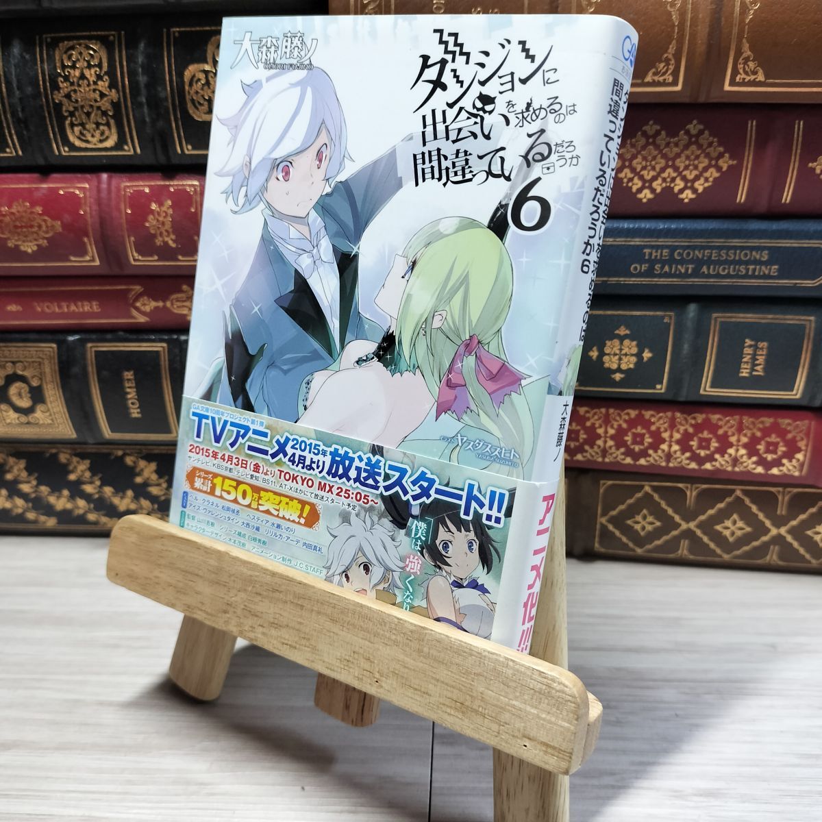 8-1 ダンジョンに出会いを求めるのは間違っているだろうか 6 (GA文庫) 大森藤ノ 019142拍卖