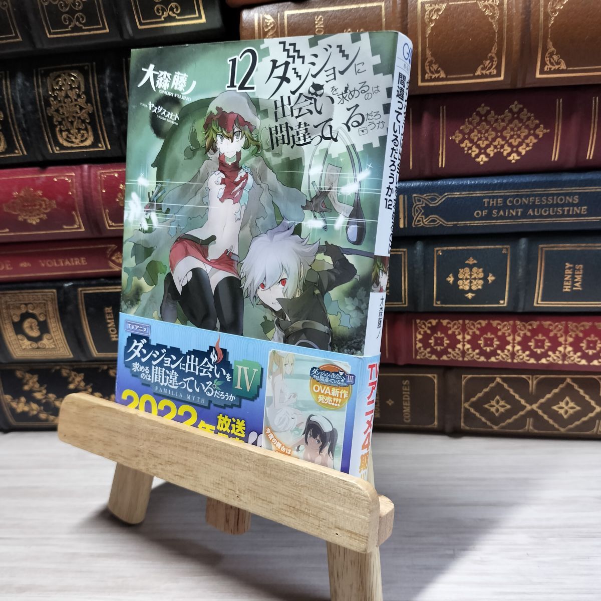 8-1 ダンジョンに出会いを求めるのは間違っているだろうか12 (GA文庫) 大森藤ノ、ヤスダスズヒト 019140拍卖