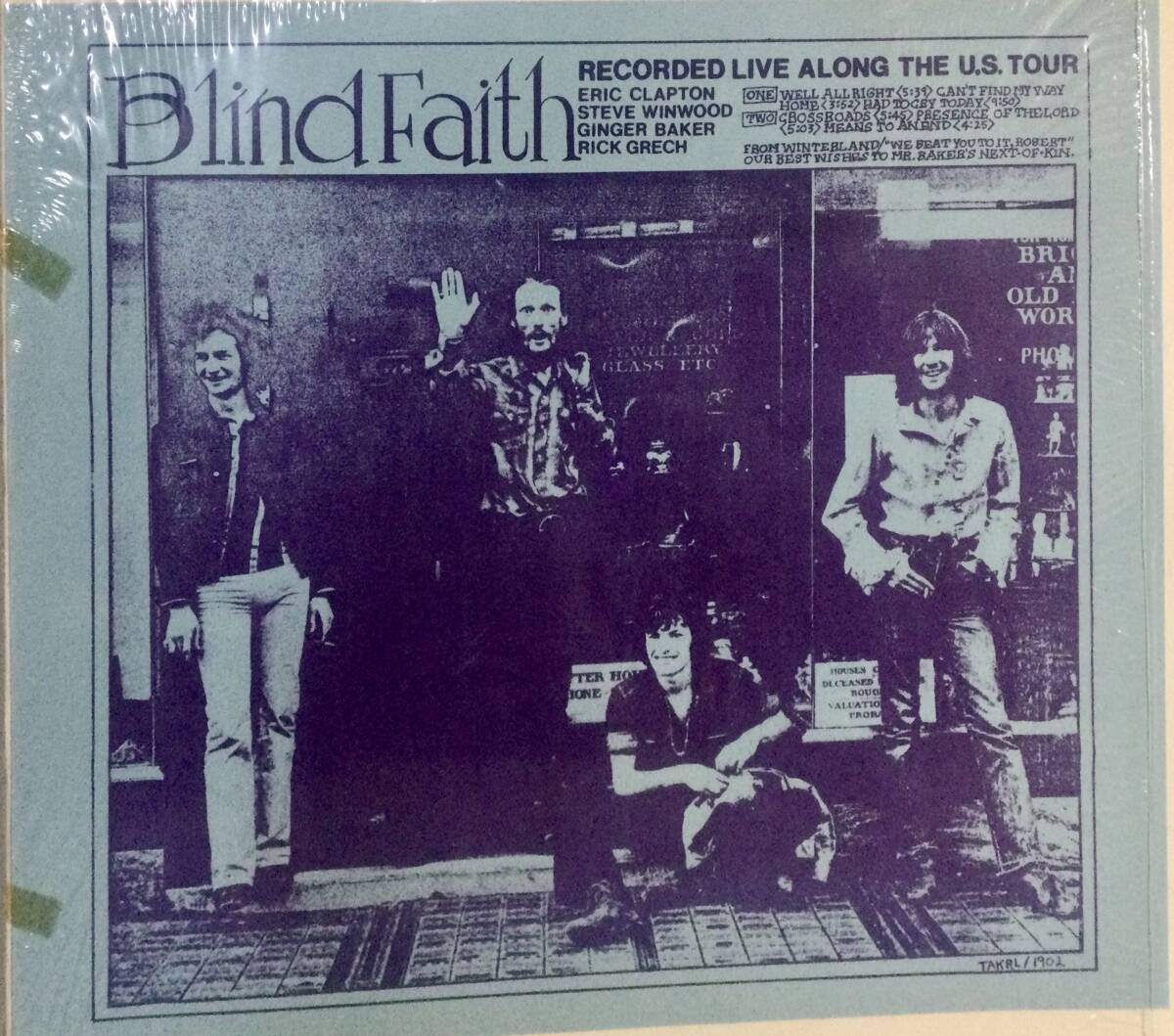 ★★★ ブラインド・フェイス / U.S.ツアー・ライブ 「 ブートレッグ盤」 <盤面・美品>拍卖