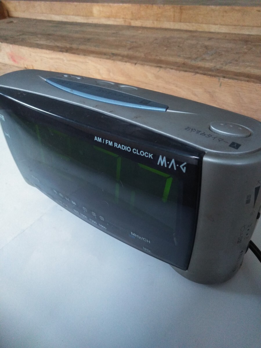 ◆★AM/FM RADIO CLOCK ★液晶ディスプレイ★ジャンク品です拍卖