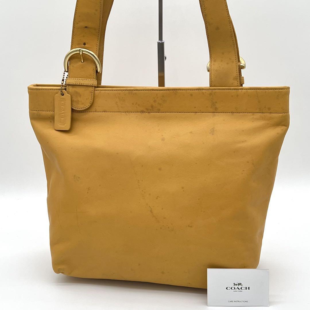 【良品】OLDCOACH オールドコーチ トートバッグ セミショルダーバッグ ヴィンテージ A4収納可 肩がけ メンズ レディース BH020319I拍卖