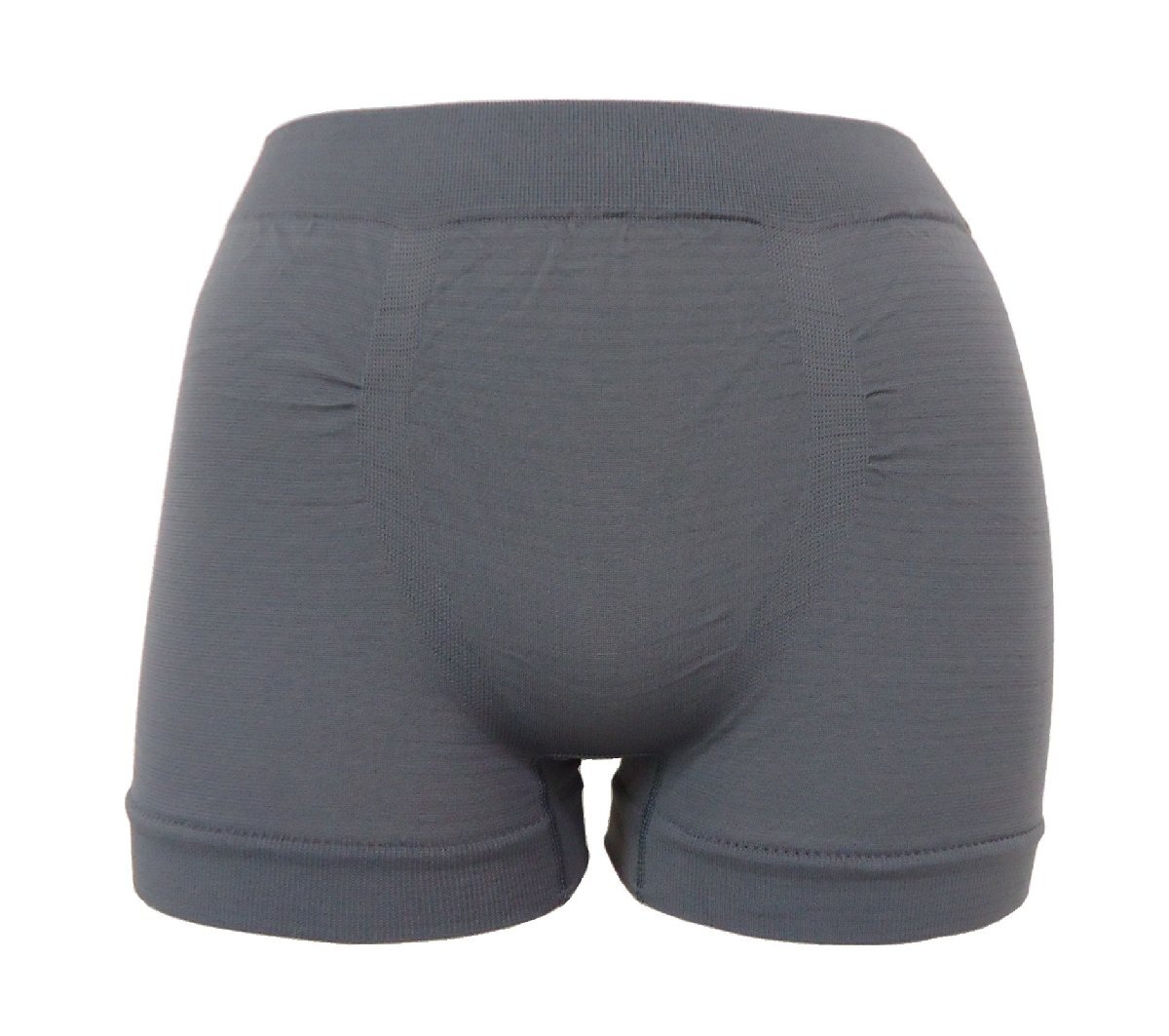 M・グレー メンズ ボクサーパンツ (前閉じタイプ) 無地 ボクサーブリーフ 男性下着 ソフトフィット 新品拍卖
