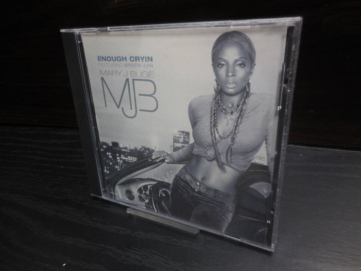 MARY J. BLIGE メアリー・J.ブライジ FEATURING BROOK-LYN ENOUGH CRYIN プロモ盤 非売品 プロモーションCD拍卖