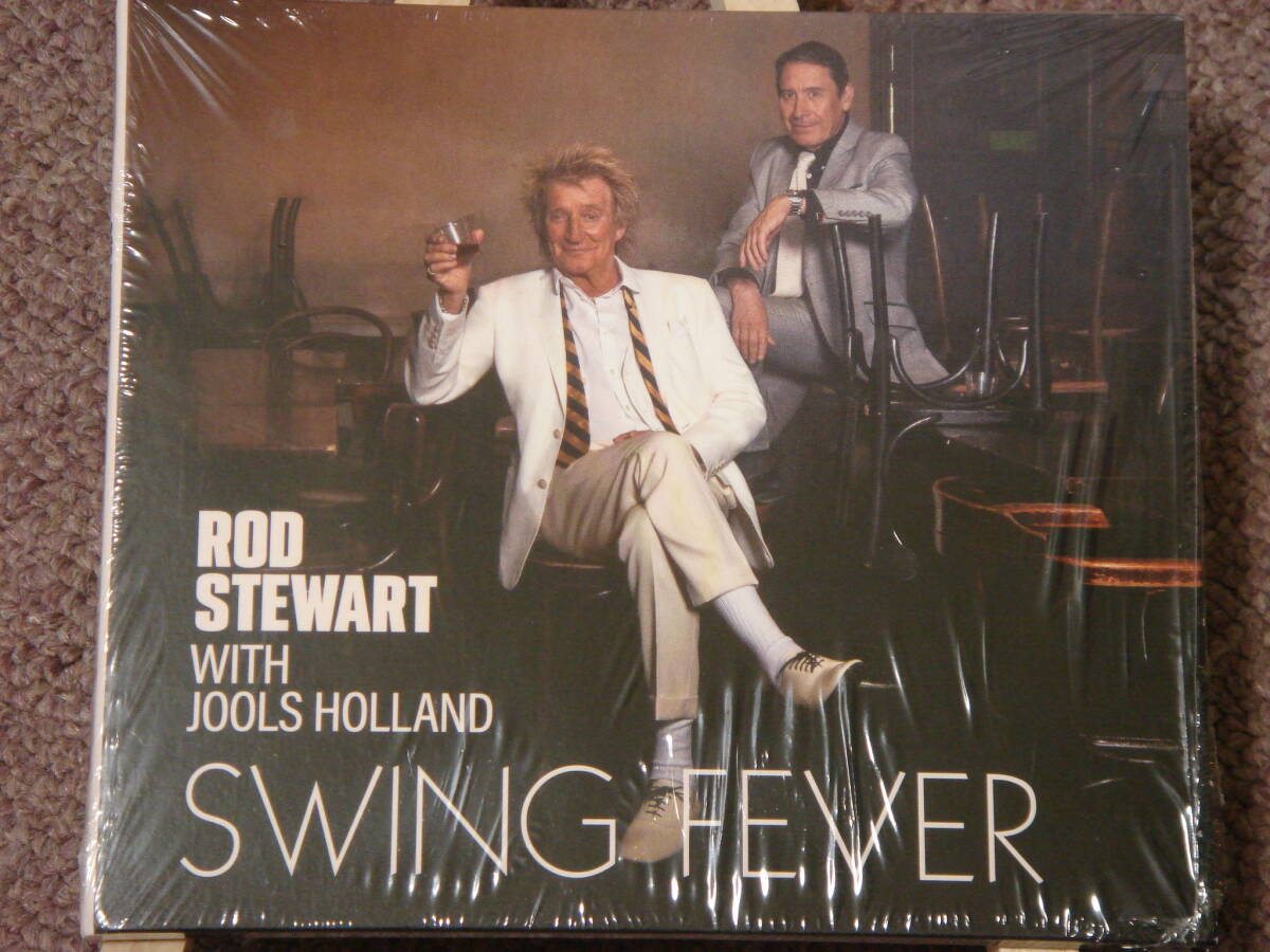 CD Rod Stewart With Jools Holland Swing Fever ドイツ盤 ロッド・スチュワート with ジュールズ・ホランド拍卖