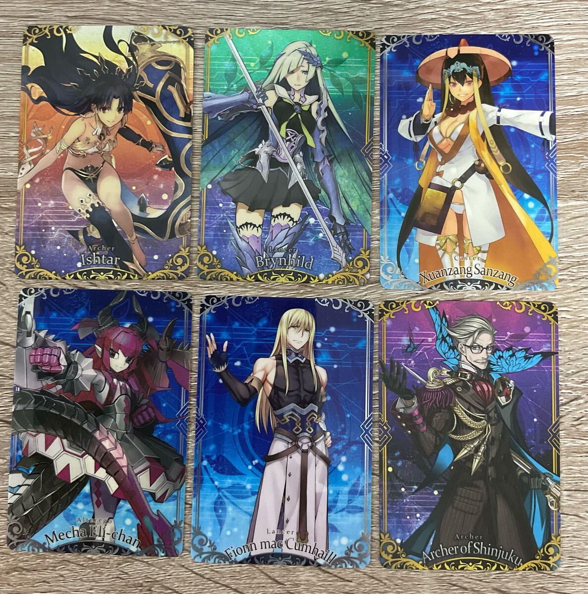 FGO ウエハースカード まとめ売り 6枚 バンダイ【在庫処分A0428004】 拍卖