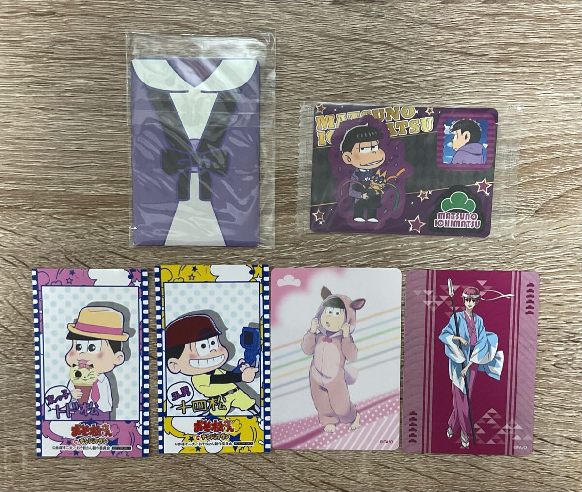おそ松さん カード シール 一松 十四松 トド松 非売品 おそ松さん inナンジャタウン まとめ売り 6枚【在庫処分A0424012】 拍卖