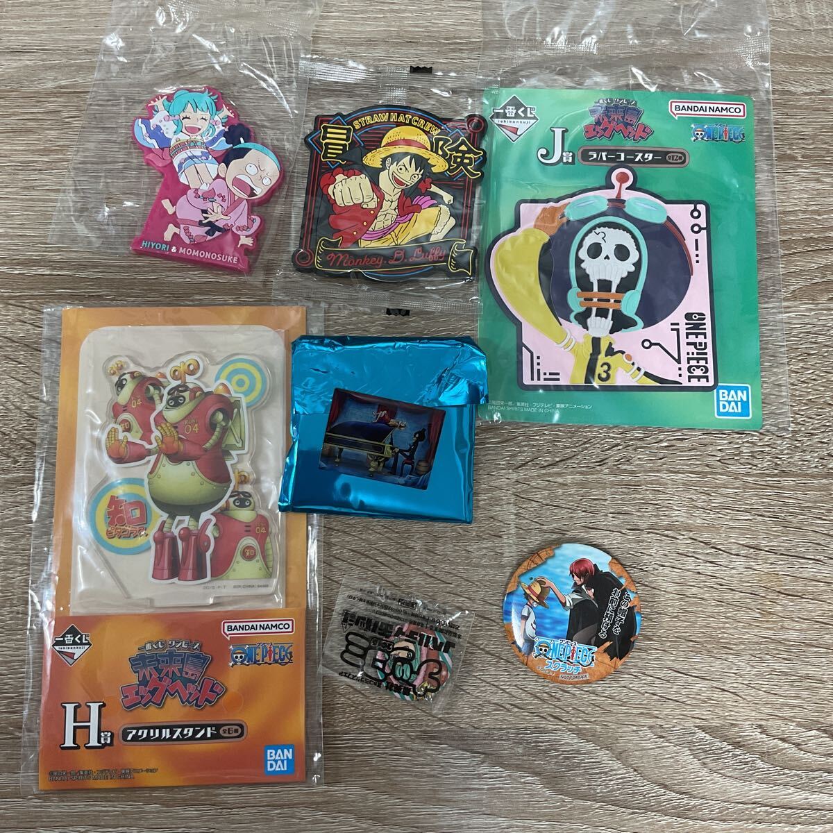 ワンピース 一番くじ アクリルスタンド ラバーコースター 缶バッジ ナツコミ2016 まとめ売り【在庫処分A0416012】拍卖