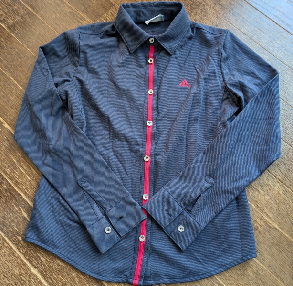 【一度着用】adidas★長袖シャツ拍卖