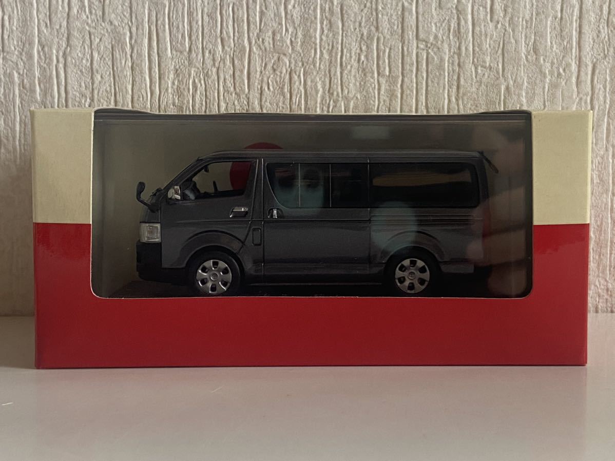 京商 1/43 Jコレクション トヨタ ハイエース ワゴン ダークグレーマイカメタリック KYOSHO J collection TOYOTA HIACE WAGON拍卖
