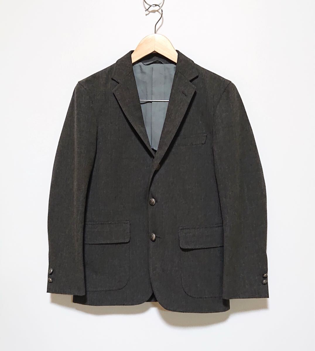 h2298gg ユナイテッドアローズ グリーンレーベル リラクシング green label relaxingサイズS ジャケット グレー メンズ フォーマル 上着 式拍卖