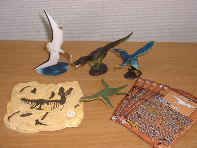 カバヤ/ダイノワールド 恐竜フィギュア 5種セット拍卖