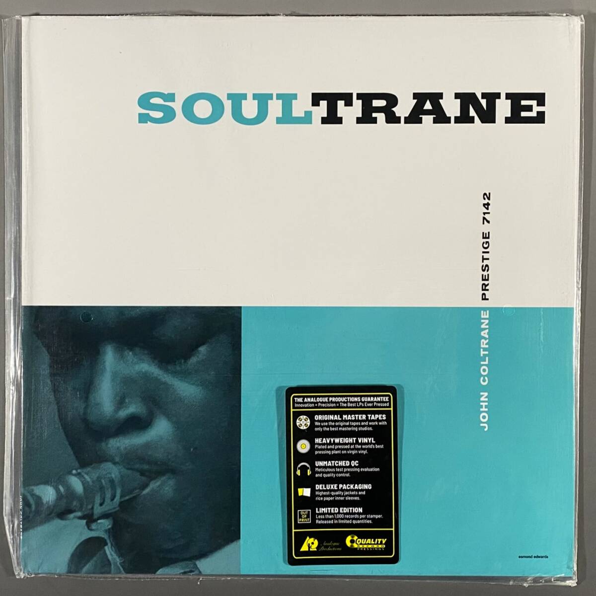 ★新品同様【超高音質重量盤 / Analogue Productions】ジョン・コルトレーン『ソウルトレーン』John Coltrane / Soultrane LPレコード V 拍卖
