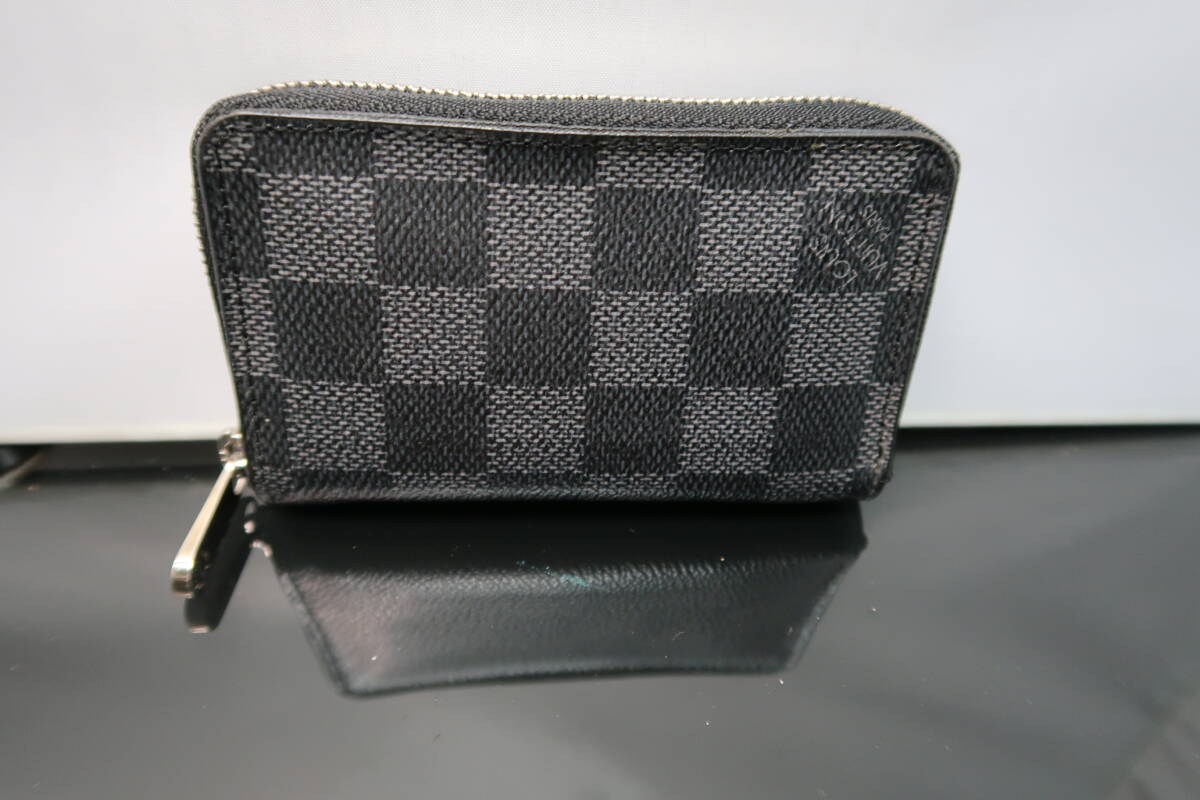 4968■本物 送料無料■ヴィトン グラフィット ジッピーコインパース 良品拍卖