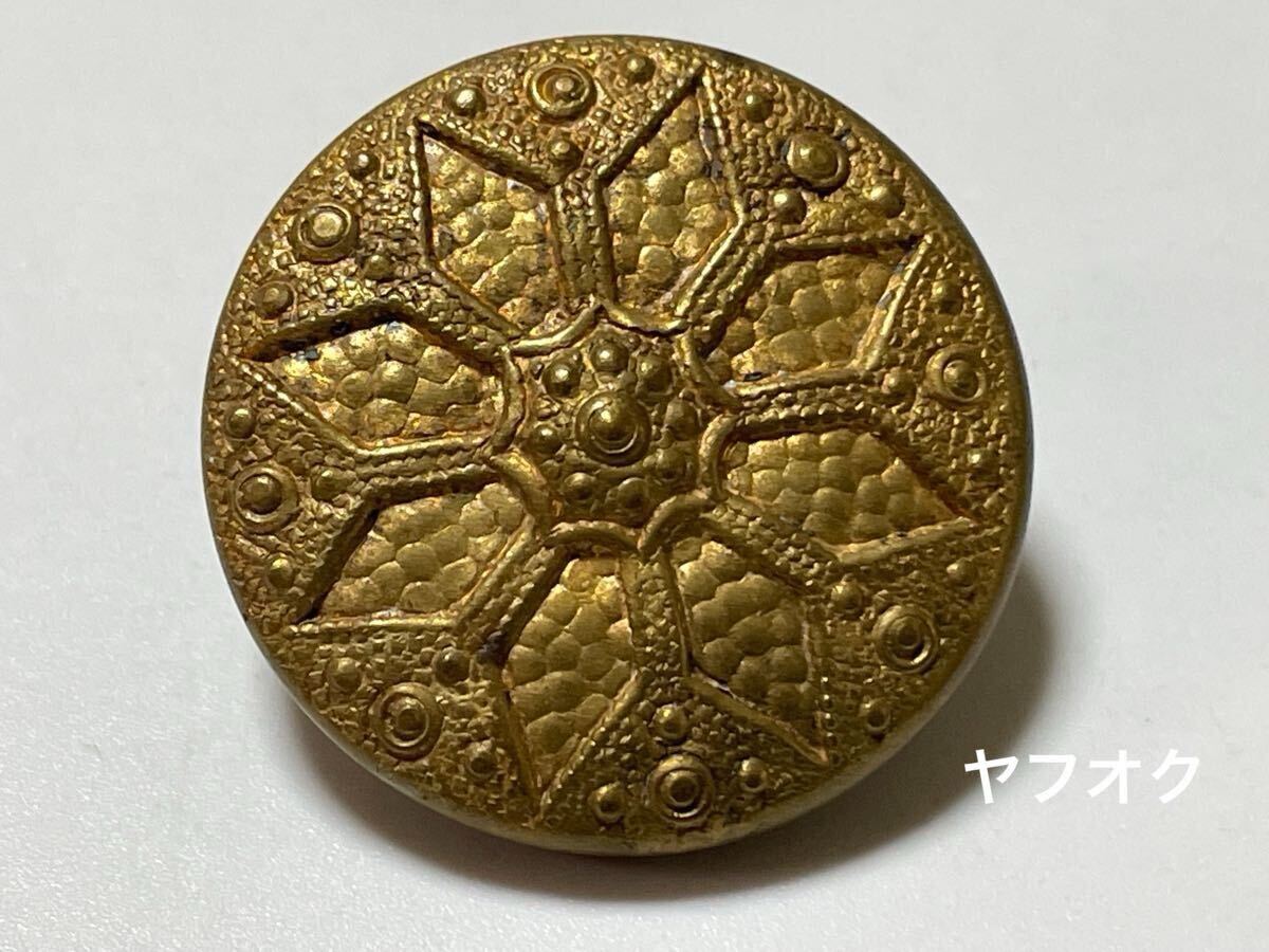 メタルボタン 1個 イギリス アンティーク ヴィンテージ 29.5ミリ 250424-3拍卖