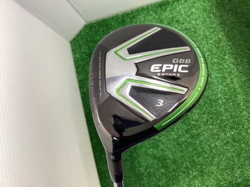 キャロウェイ GBB エピック スター フェアウェイウッド GBB EPIC STAR 3W レフティ フレックスS 中古 Cランク拍卖