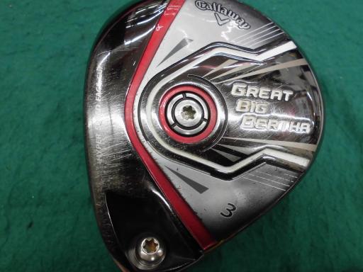 キャロウェイ グレート ビッグバーサ フェアウェイウッド GREAT BIG BERTHA(2015) 3W レフティ フレックスSR 中古 Cランク拍卖