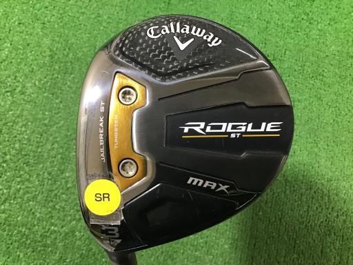 キャロウェイ ローグエスティー フェアウェイウッド MAX ROGUE ST MAX 3W レフティ フレックスSR 中古 Cランク拍卖