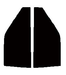 カリフォルニアイエロー(83%) 運転席・助手席 カローラレビン ハッチバック E8# カット済みカーフィルム拍卖