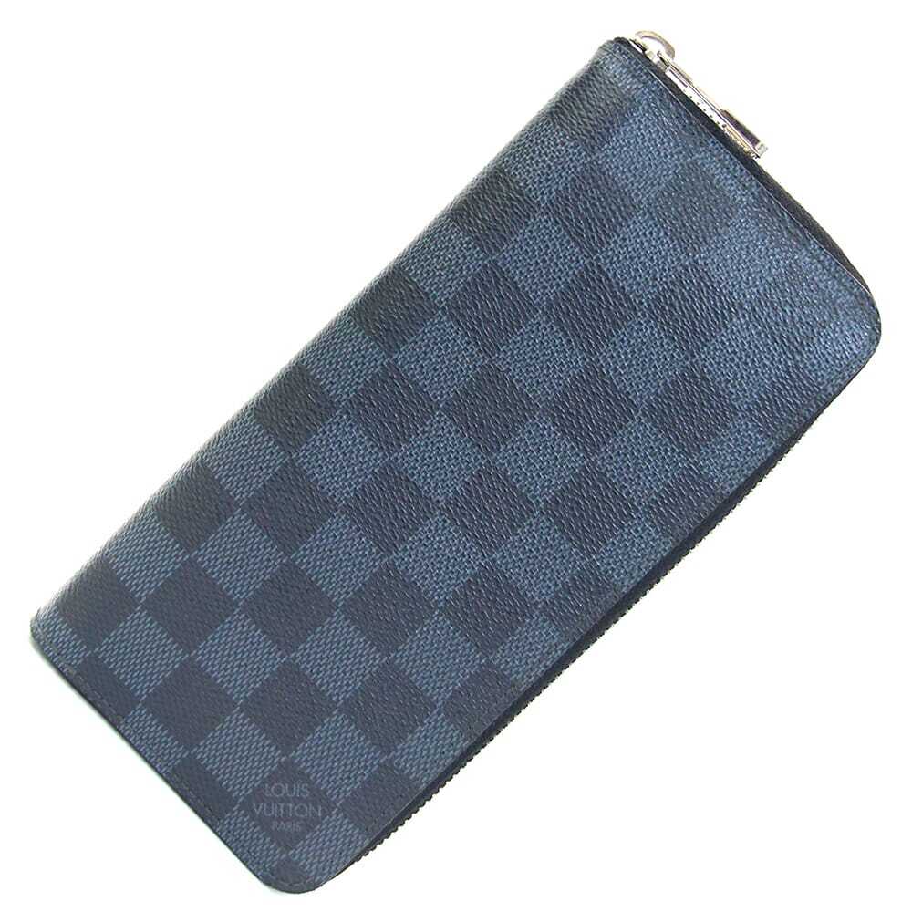 ルイヴィトン ラウンドファスナー長財布 ダミエグラフィット コバルト ジッピーウォレット ヴェルティカル N62240 中古拍卖