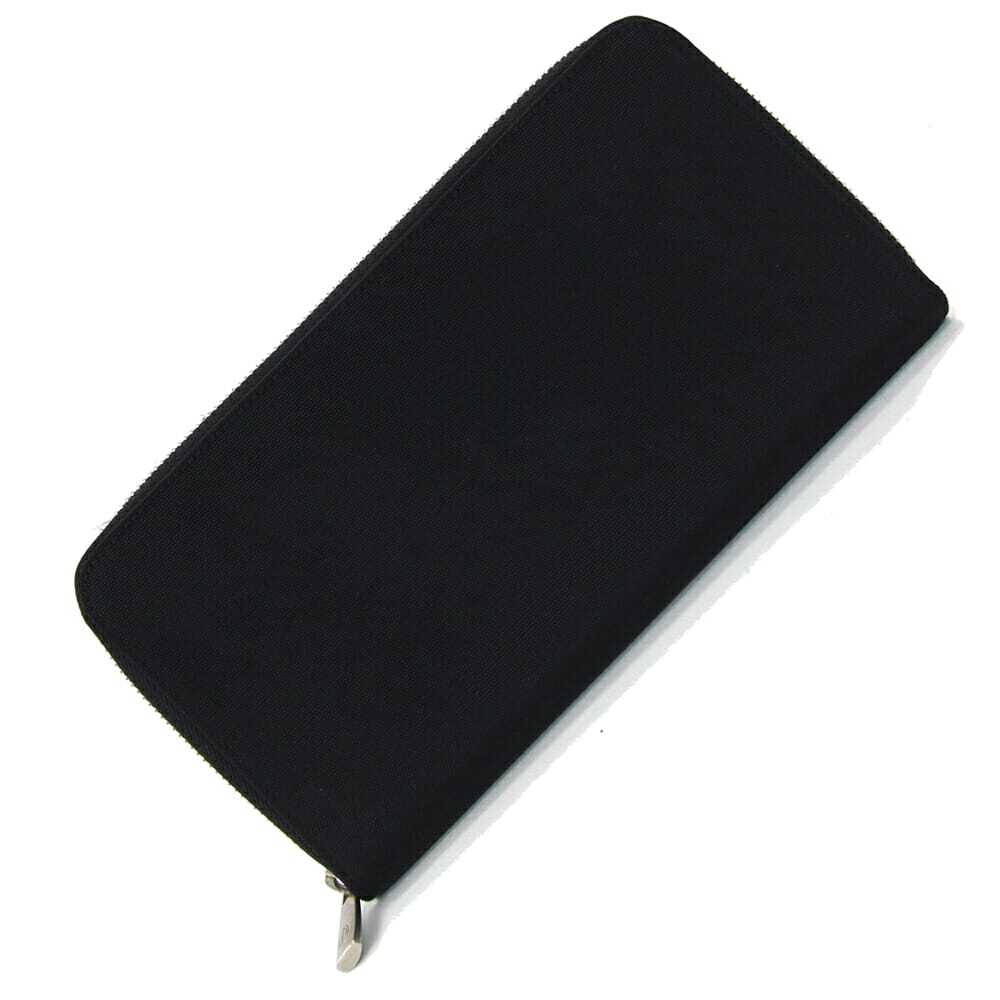 ダンヒル ラウンドファスナー長財布 ブラック ナイロンキャンバス レザー 中古 ロングウォレット メンズ 男性 トラベルケース拍卖