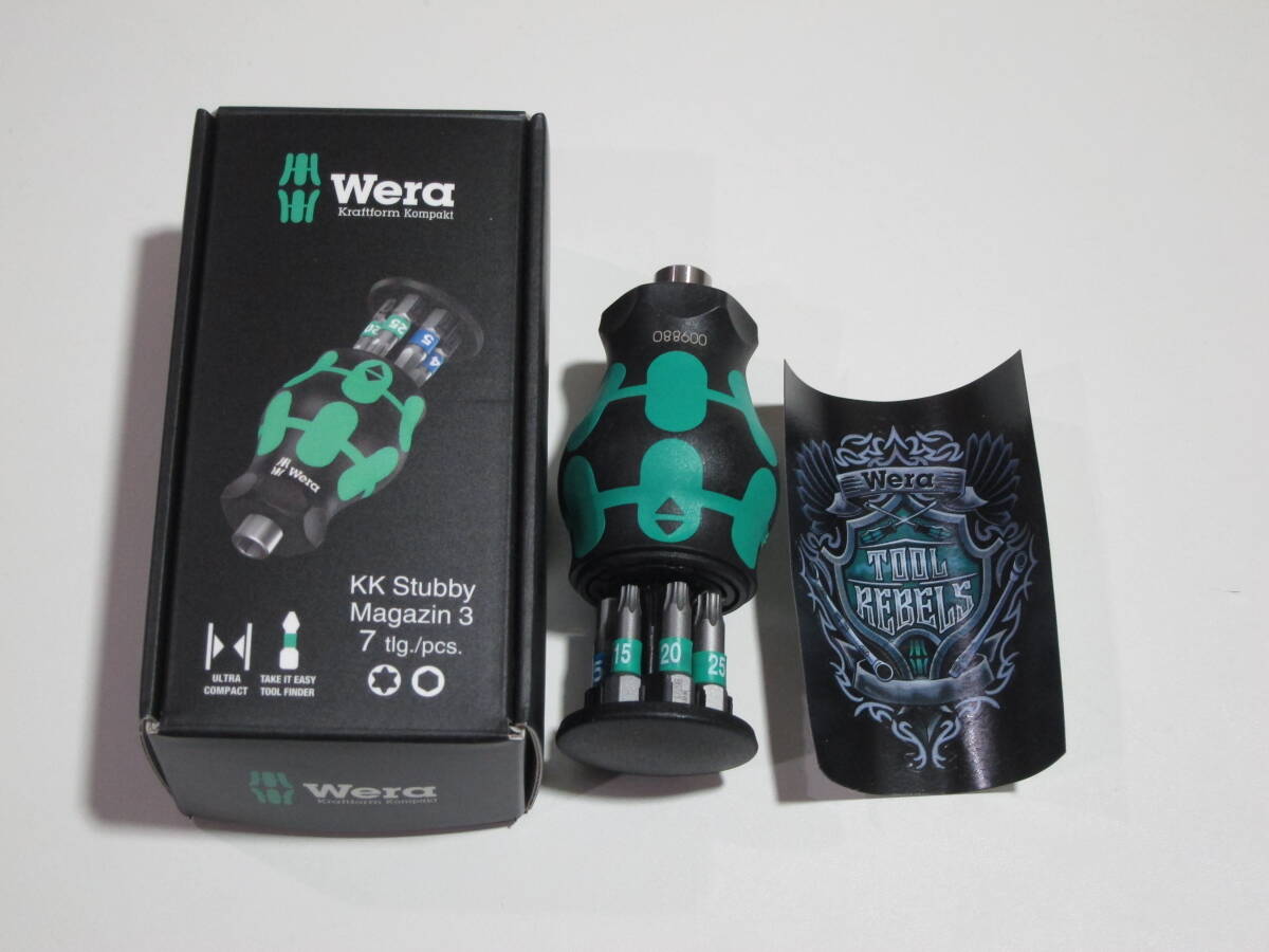 WERA ヴェラ クラフトフォームコンパクト スタビー マガジン3 (05008875001)拍卖