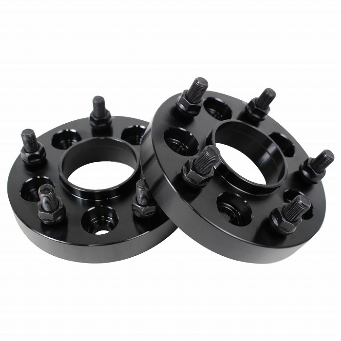 ハブ一体型 厚さ 25mm PCD 変換 114.3 → 127 (ボルト 1/2-20) 5穴 5H 114.3 から 127 ハブ径 71.6mm ジープ ワイドトレッド スペーサー拍卖