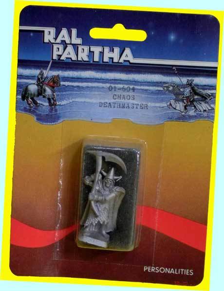 ▲▲最終品か!★#01-604 CHAOS DEATHMASTER ★RAL PARTHA★01-Personalities 25㍉ メタル人形★一次流通 新品未開封未使用 超貴重レア 拍卖