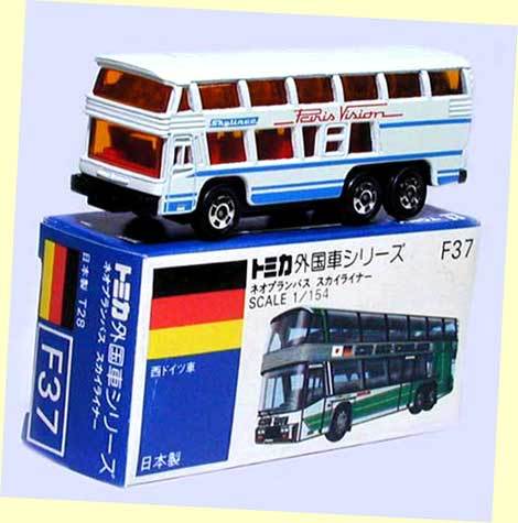 ▲▲#1978-FA37Fスカイライナー フランス仕様★1978年版 限定二階建てバスフェアVer.★日本製 青箱トミカ★一次流通 新品未使用絶版美品拍卖