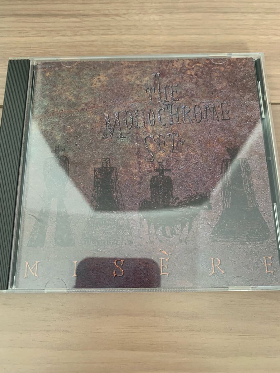 モノクローム・セット/ミザーレ◆THE MONOCHROME SET/MISERE 送料込 国内盤拍卖