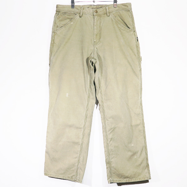 NEIGHBORHOOD ネイバーフッド 24AW DUCK PAINTER PANTS 242UTNH-PTM02 ダック ペインター パンツ オリーブドラブ ボトムス サイズXL Aprz拍卖