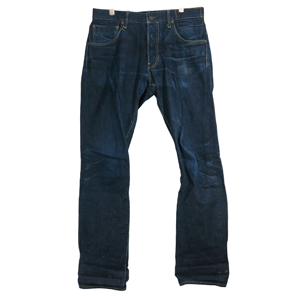 VISVIM ビズビム 21AW SOCIAL SCULPTURE 01 SLIM RAW ヴィズヴィム ソーシャルスカルプチャー01 スリム デニム パンツ ジーンズ W32 Aprk拍卖