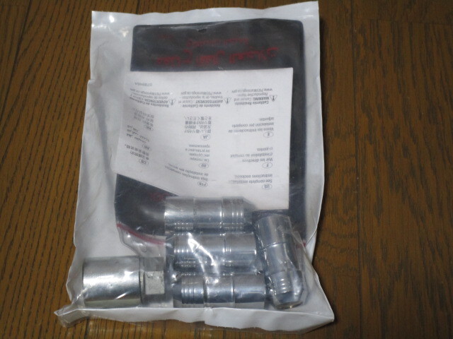 【新品】キャデラック CADILLAC 純正 テーパー座 ロックナット M14×P1.5 高級シルバーメッキ 11602714 盗難防止ロック拍卖