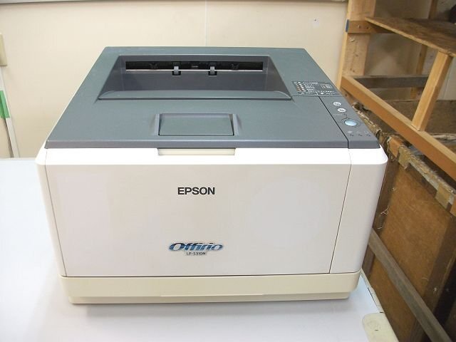 ★ 中古レーザープリンタ / EPSON LP-S310N / 自動両面印刷対応 / 印字枚数:10,042枚 / トナー・メンテナンスユニットなし ★拍卖